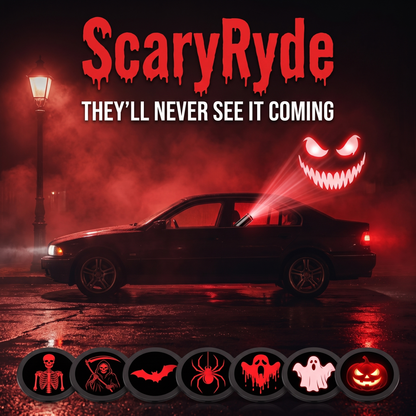 ScaryRyde - Halloween USB Projector